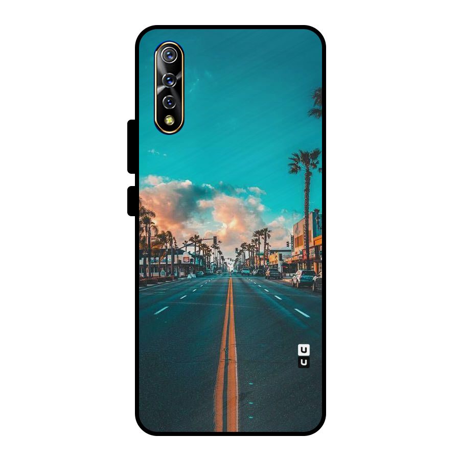 Sundown Road Metal Back Case for Vivo S1