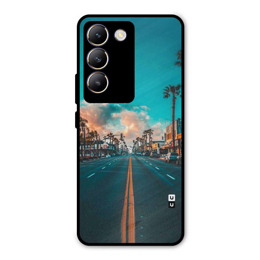Sundown Road Metal Back Case for Vivo T3 5G