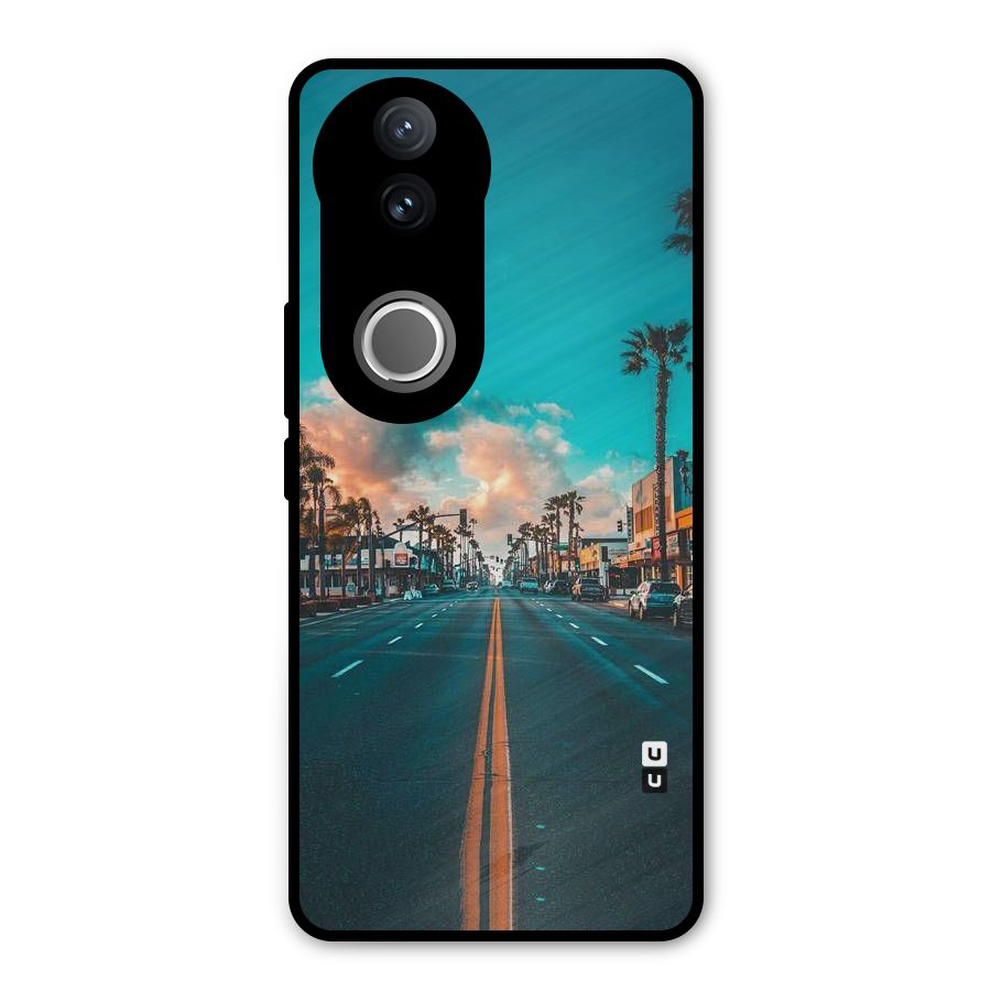 Sundown Road Metal Back Case for Vivo V50
