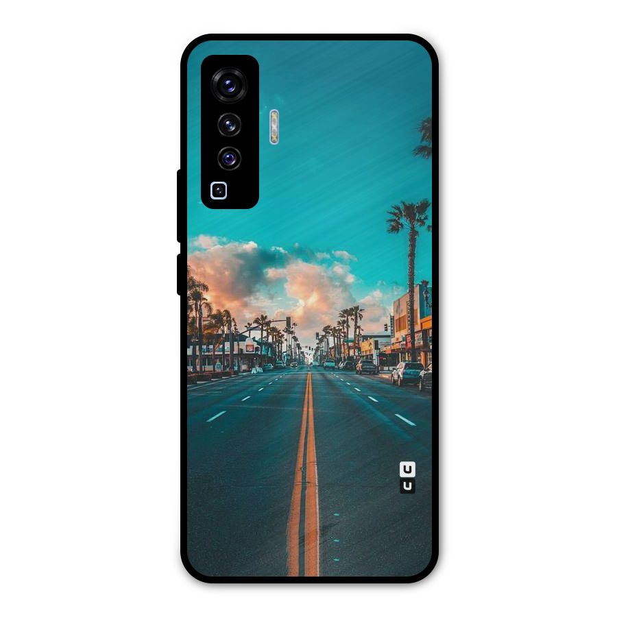 Sundown Road Metal Back Case for Vivo X50