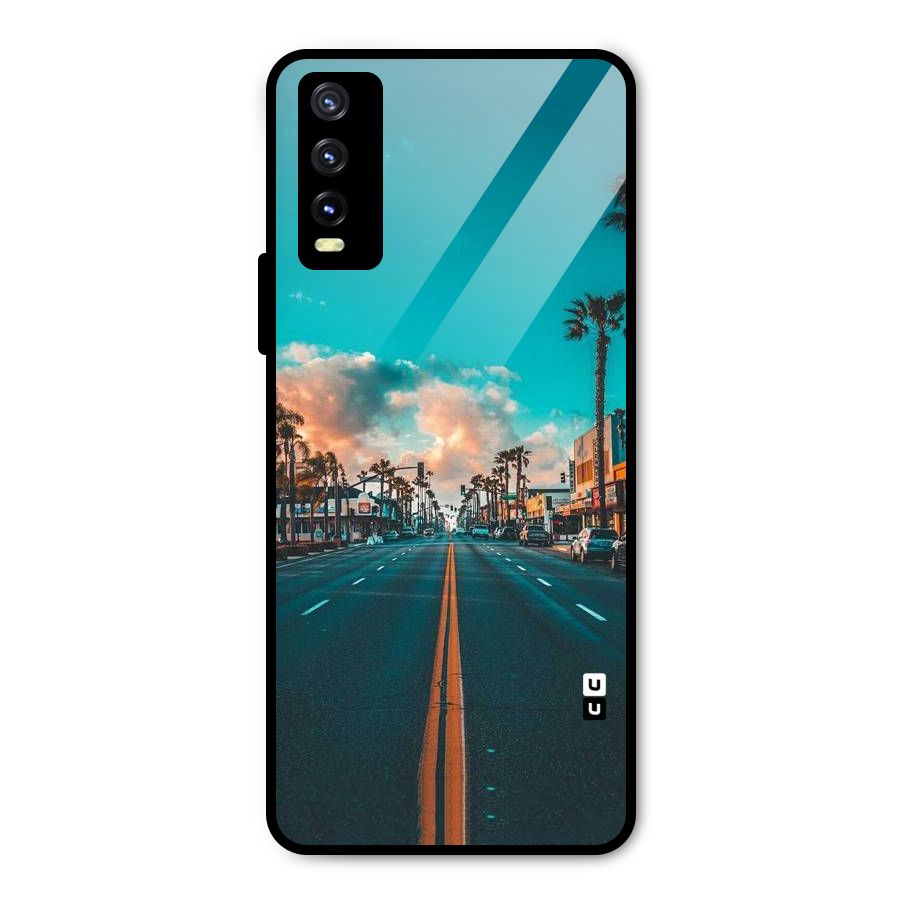 Sundown Road Metal Back Case for Vivo Y20