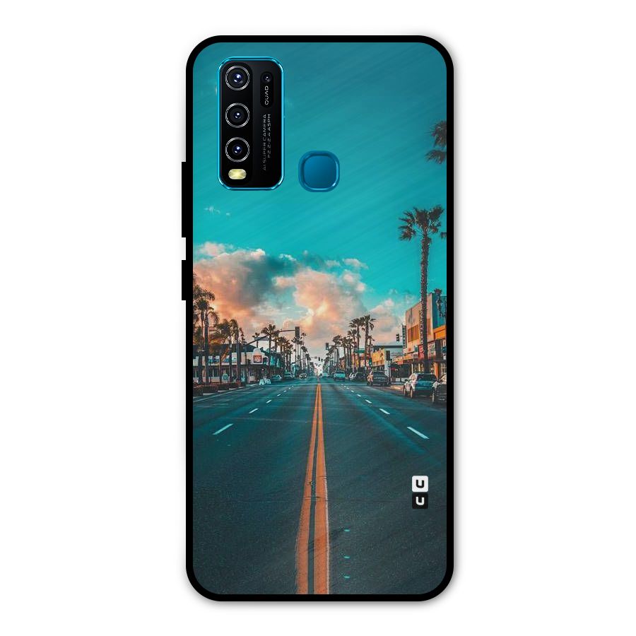 Sundown Road Metal Back Case for Vivo Y50