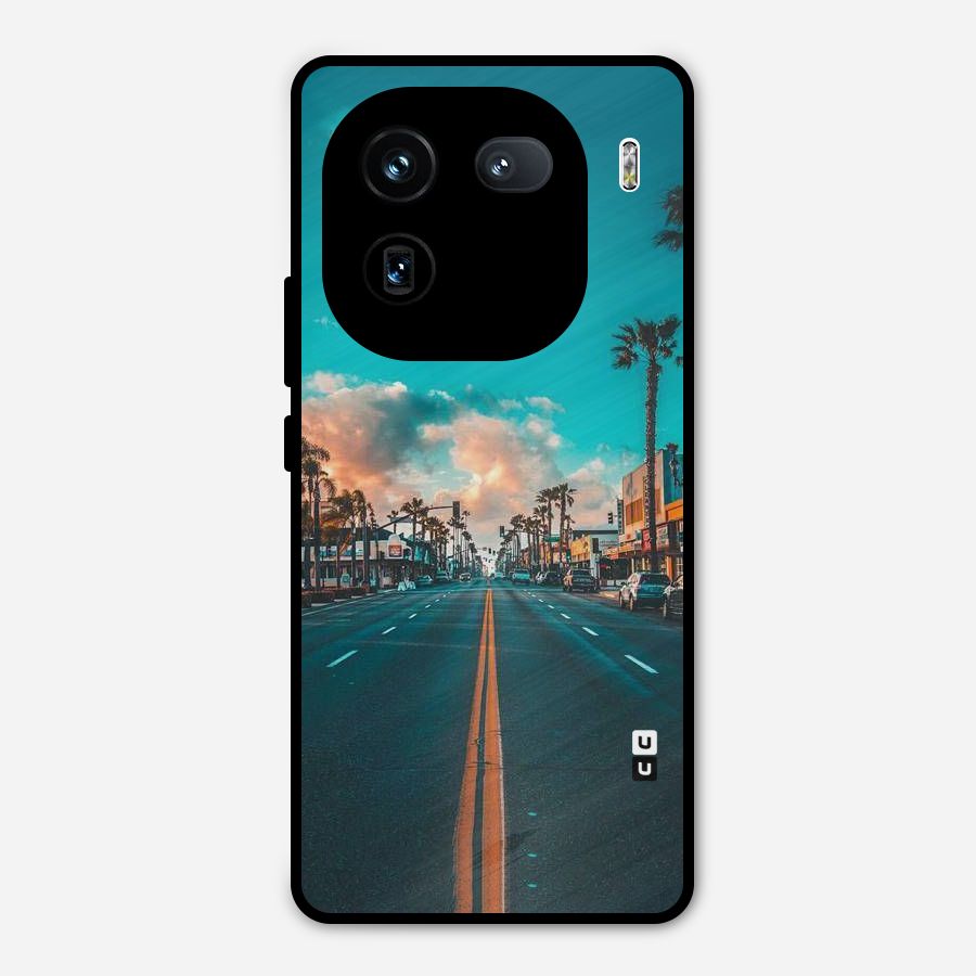 Sundown Road Metal Back Case for iQOO 12