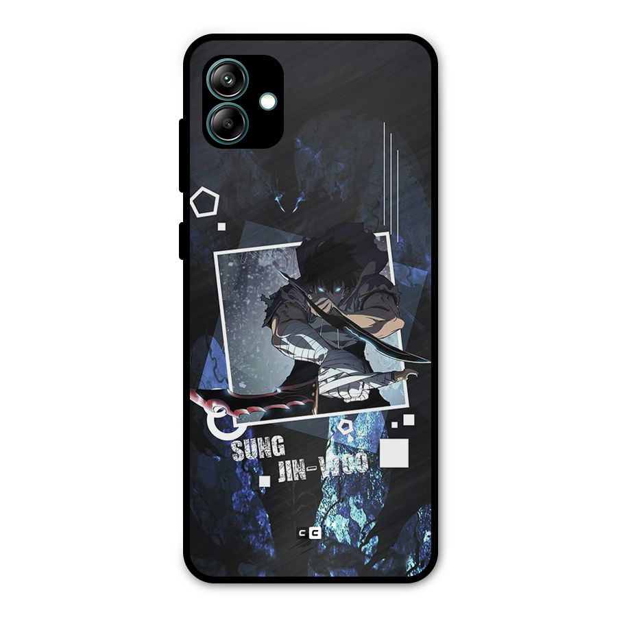 Sung Jinwoo In Battle Metal Back Case for Galaxy A04