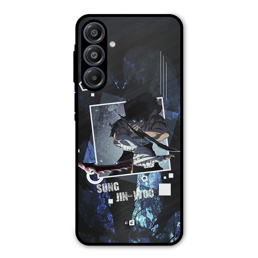 Sung Jinwoo In Battle Metal Back Case for Galaxy A16 5G