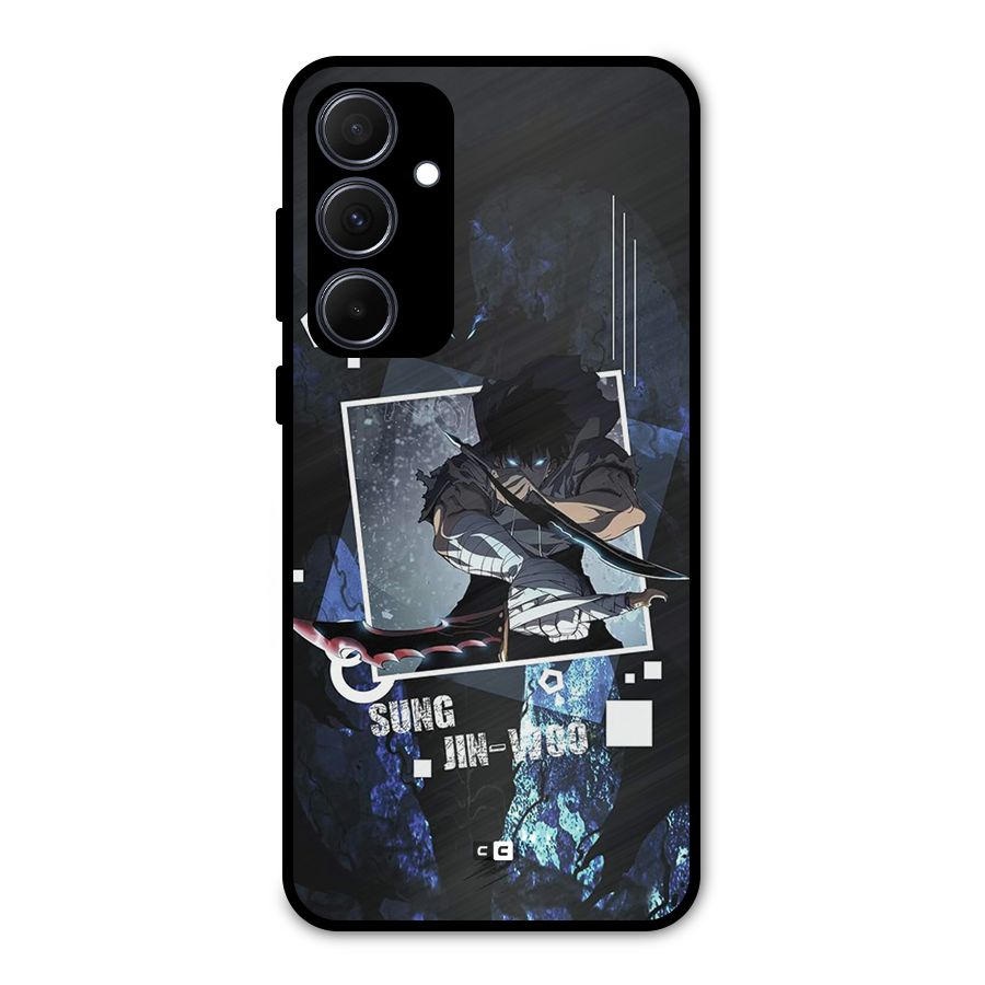 Sung Jinwoo In Battle Metal Back Case for Galaxy A35