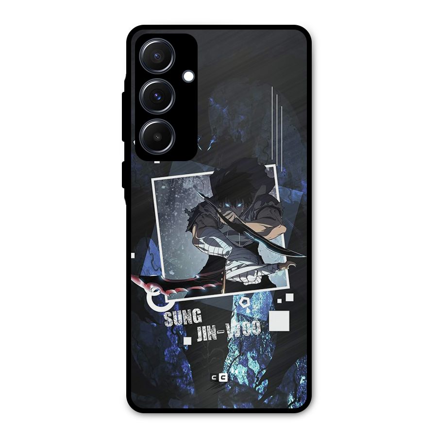 Sung Jinwoo In Battle Metal Back Case for Galaxy A55