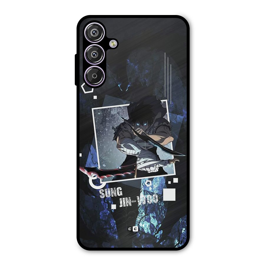 Sung Jinwoo In Battle Metal Back Case for Galaxy F15
