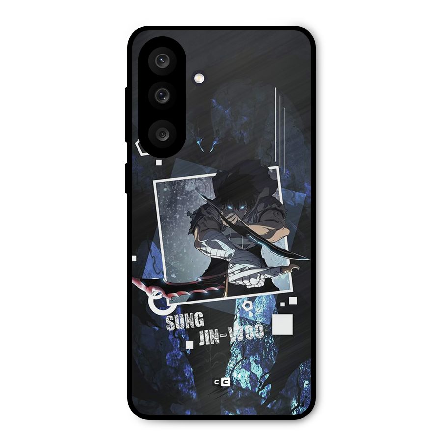 Sung Jinwoo In Battle Metal Back Case for Galaxy M56