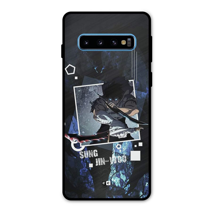 Sung Jinwoo In Battle Metal Back Case for Galaxy S10