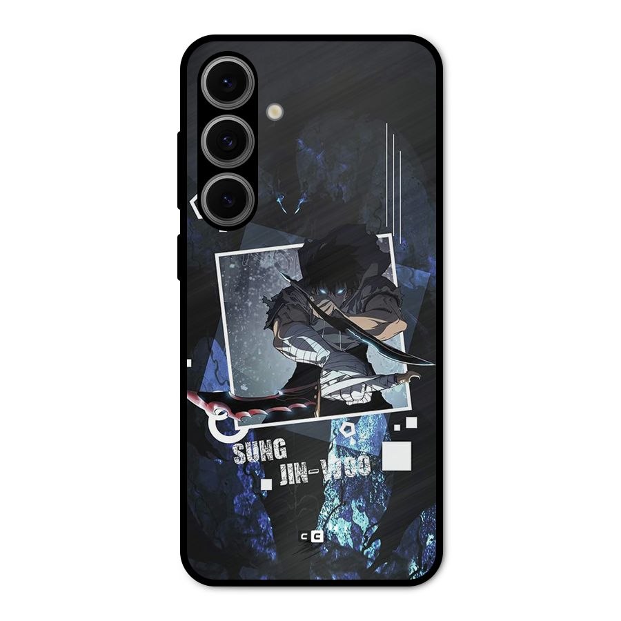 Sung Jinwoo In Battle Metal Back Case for Galaxy S24 FE