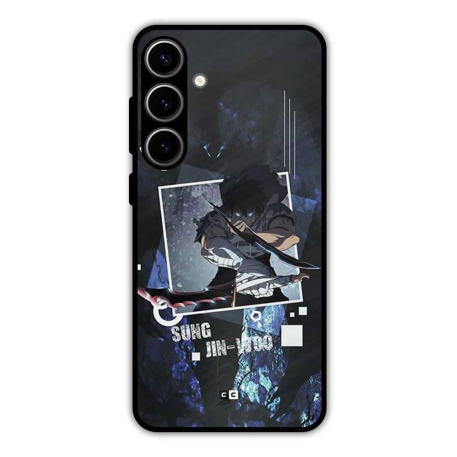 Sung Jinwoo In Battle Metal Back Case for Galaxy S24 Plus