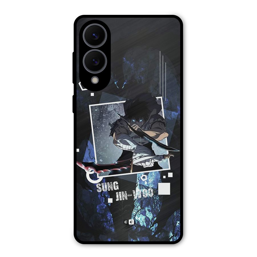 Sung Jinwoo In Battle Metal Back Case for Galaxy S25 Edge