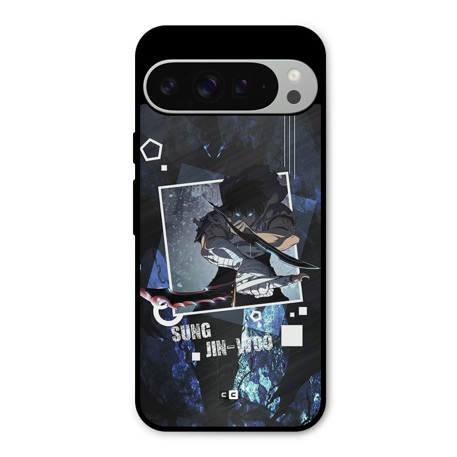 Sung Jinwoo In Battle Metal Back Case for Google Pixel 9 Pro XL