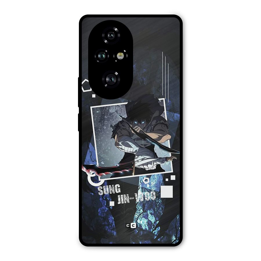 Sung Jinwoo In Battle Metal Back Case for Honor 200 Pro