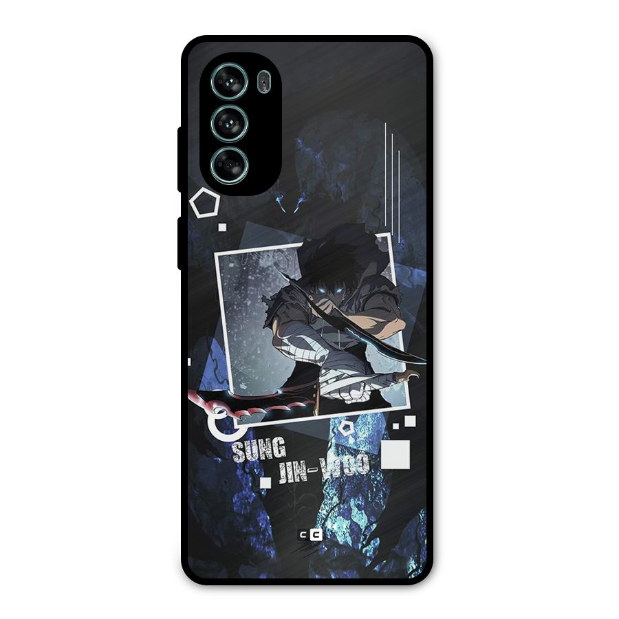 Sung Jinwoo In Battle Metal Back Case for Moto G62