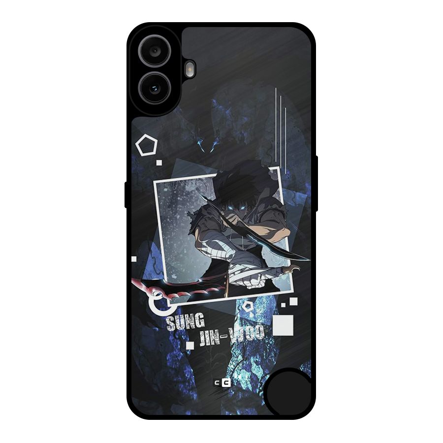Sung Jinwoo In Battle Metal Back Case for Nothing CMF Phone 1