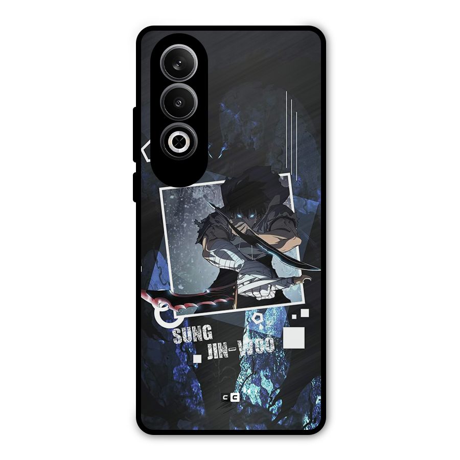 Sung Jinwoo In Battle Metal Back Case for OnePlus Nord CE4