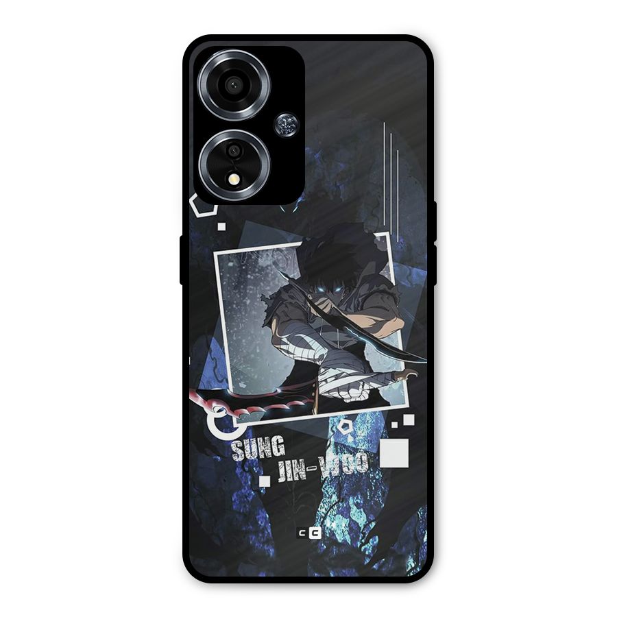 Sung Jinwoo In Battle Metal Back Case for Oppo A59