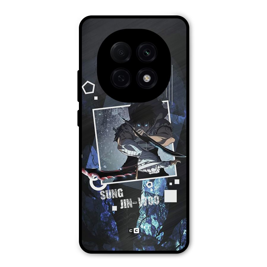 Sung Jinwoo In Battle Metal Back Case for Oppo F29 Pro