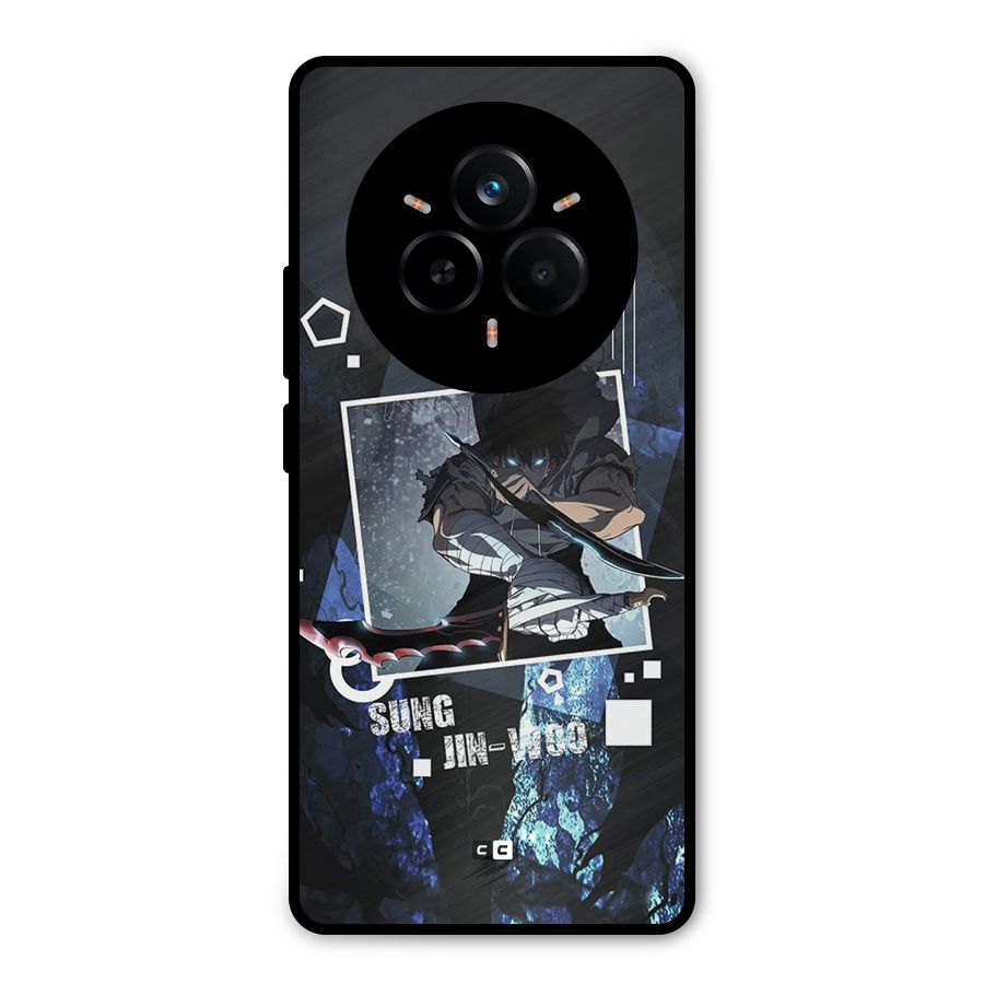 Sung Jinwoo In Battle Metal Back Case for Realme 14 Pro