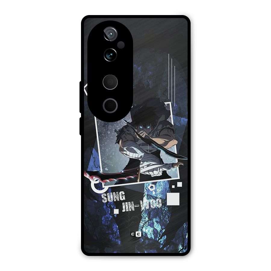 Sung Jinwoo In Battle Metal Back Case for Vivo T3 Ultra