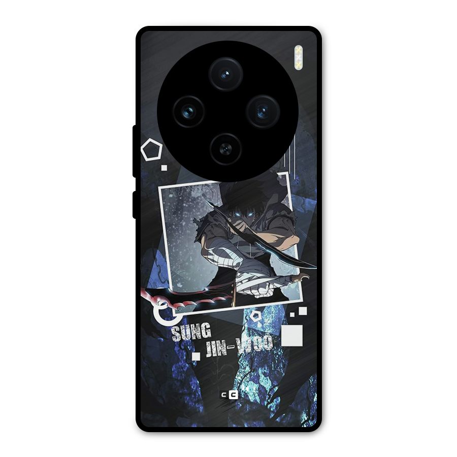 Sung Jinwoo In Battle Metal Back Case for Vivo X100