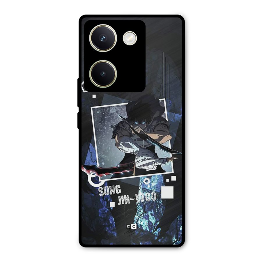 Sung Jinwoo In Battle Metal Back Case for Vivo Y200 Pro