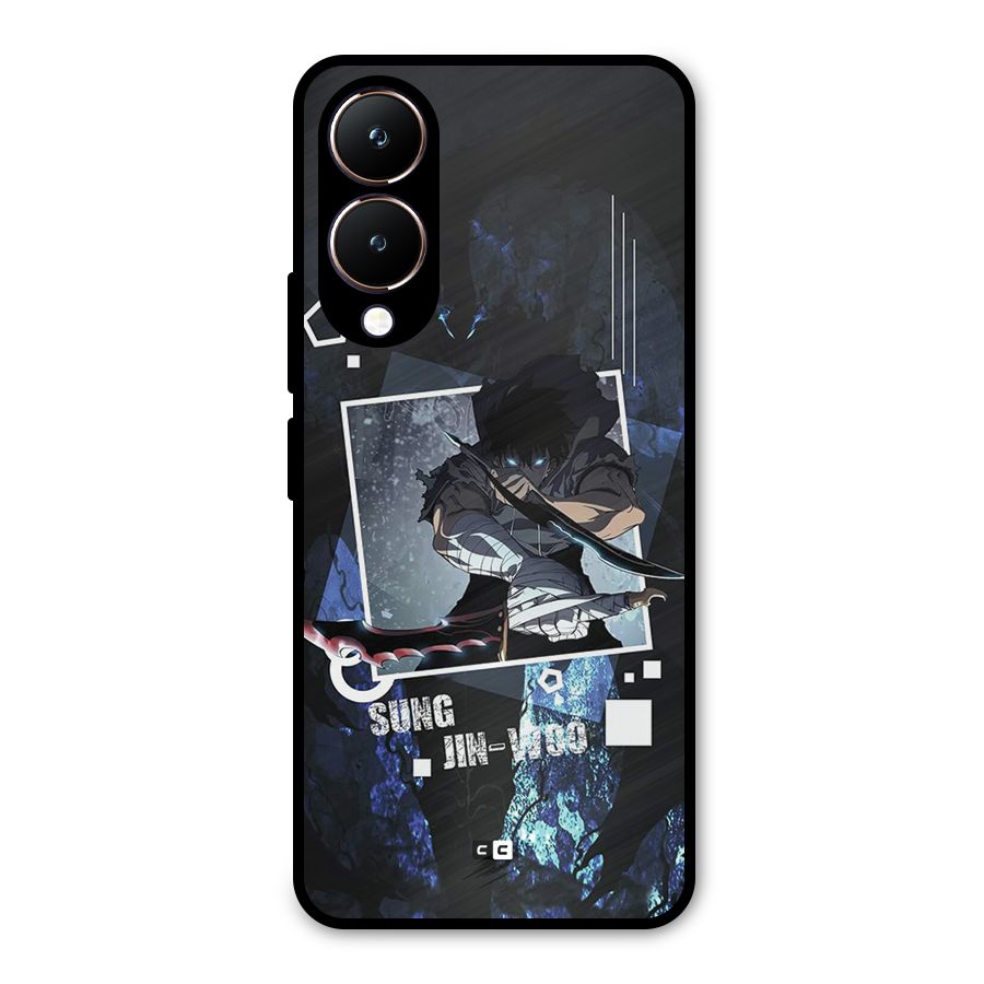 Sung Jinwoo In Battle Metal Back Case for Vivo Y28