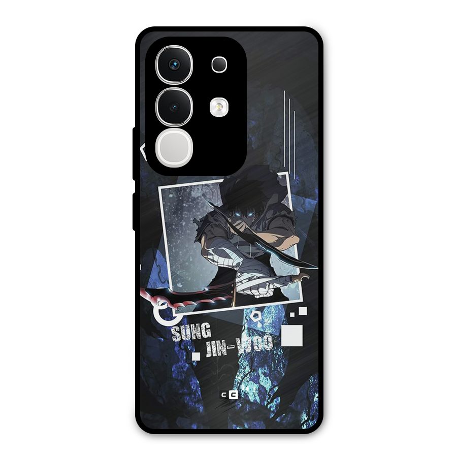 Sung Jinwoo In Battle Metal Back Case for iQOO Z10x