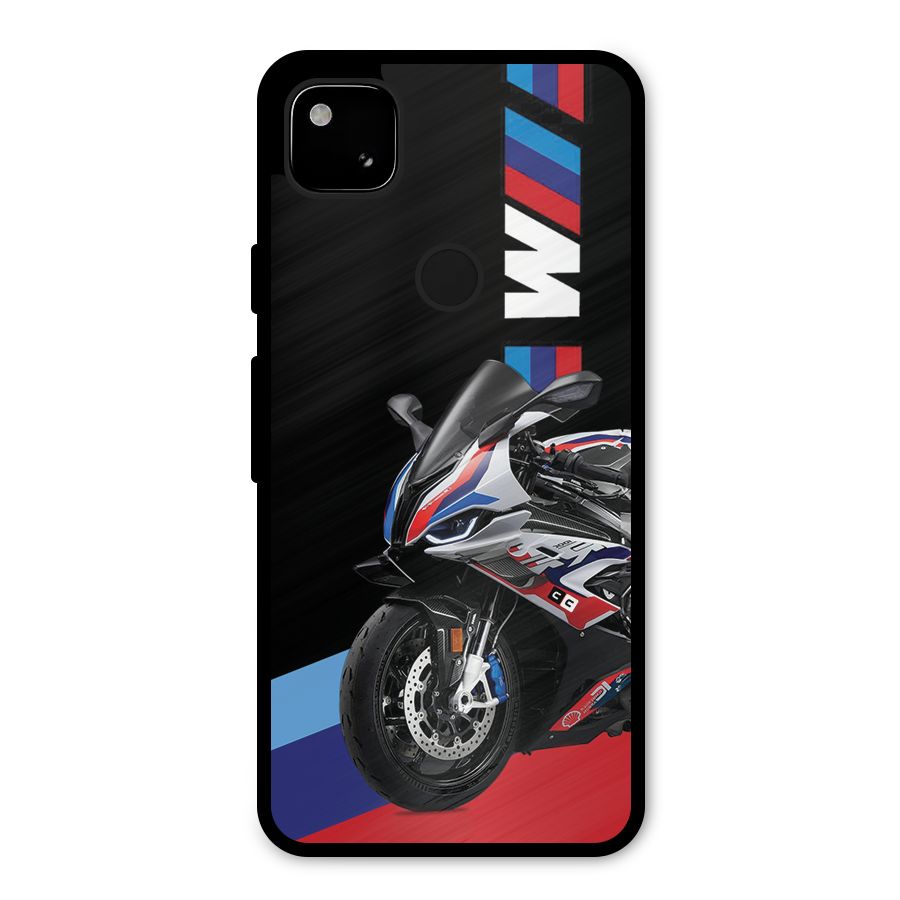 SuperBike Stance Metal Back Case for Google Pixel 4a