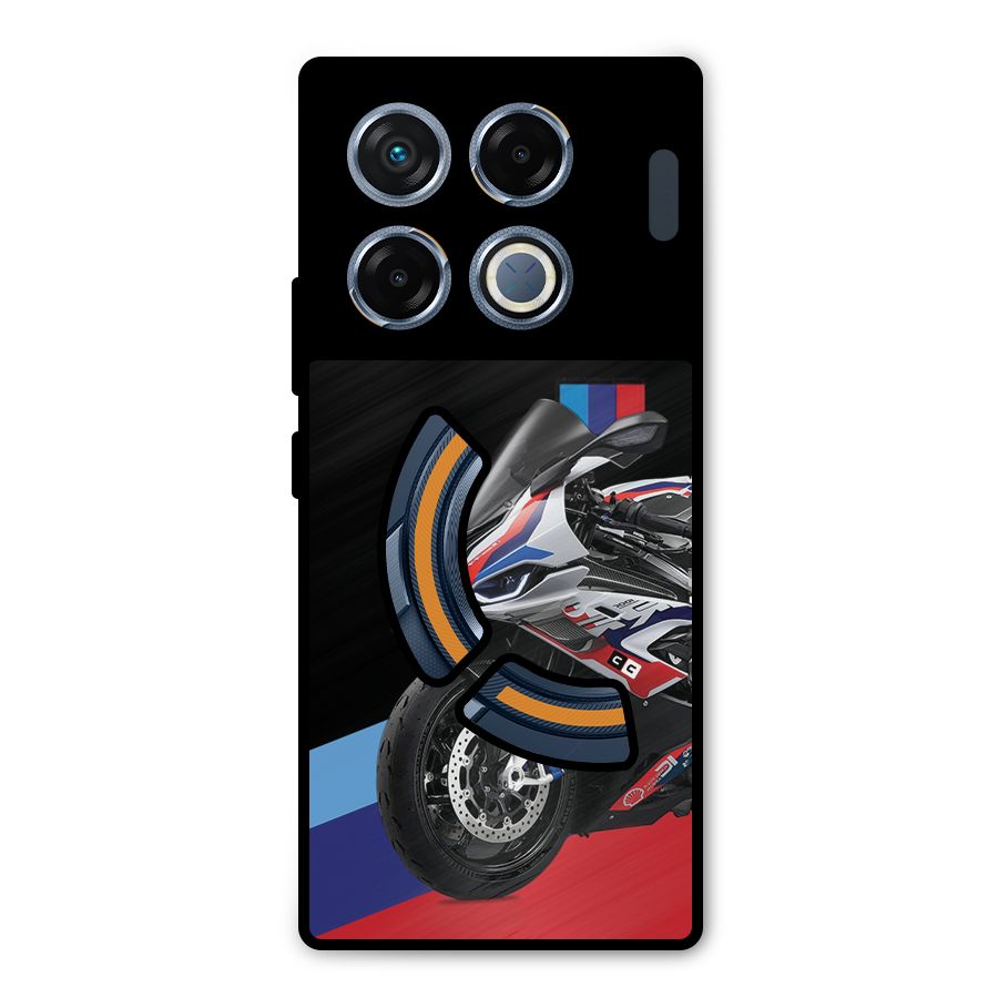 SuperBike Stance Metal Back Case for Infinix GT 20 Pro