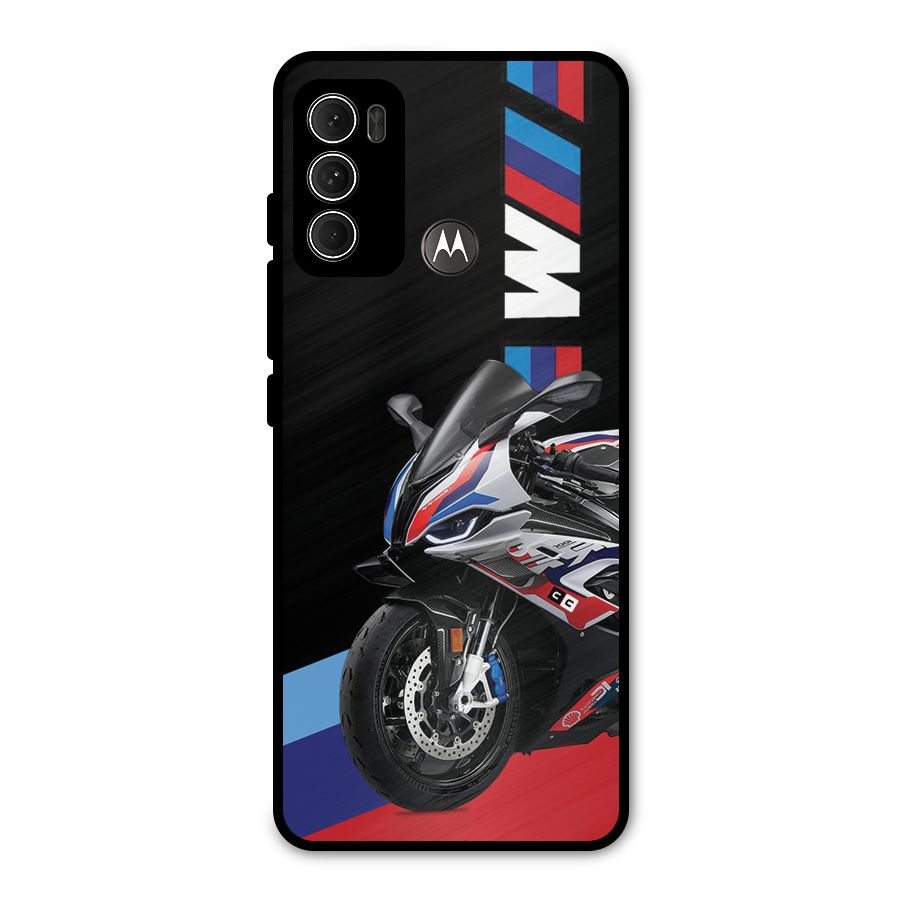 SuperBike Stance Metal Back Case for Moto G60