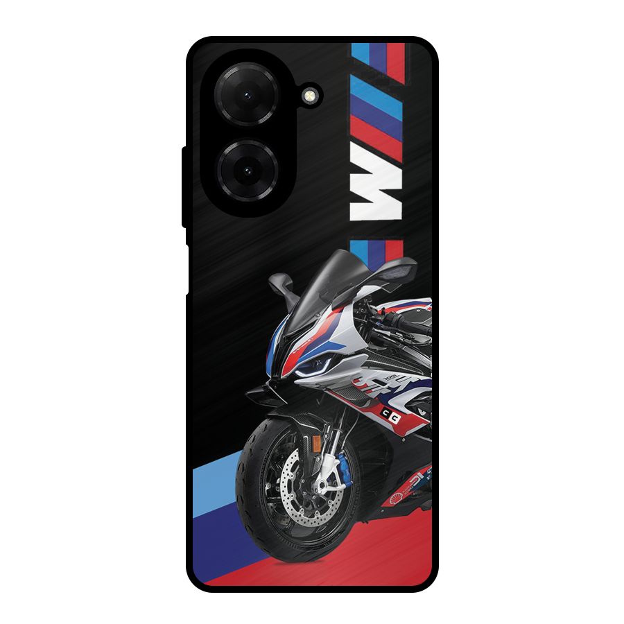 SuperBike Stance Metal Back Case for Redmi A5 4G