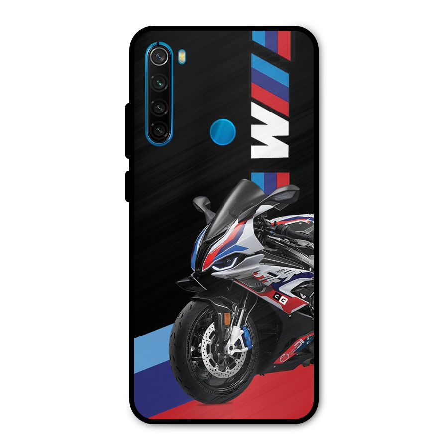 SuperBike Stance Metal Back Case for Redmi Note 8