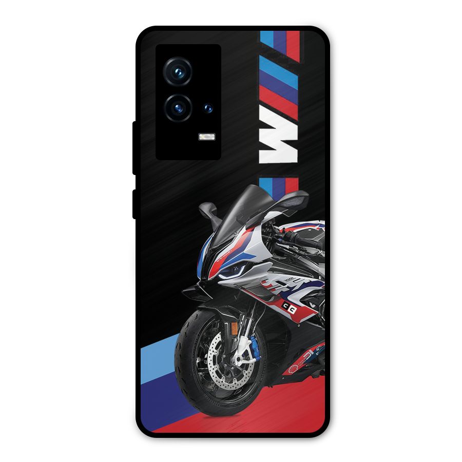 SuperBike Stance Metal Back Case for iQOO 9 5G