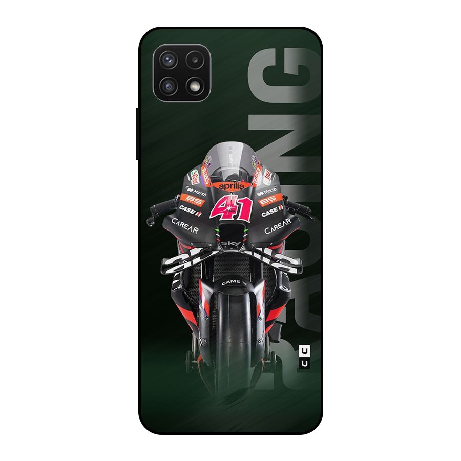 Super Biker Metal Back Case for Galaxy A22 5G