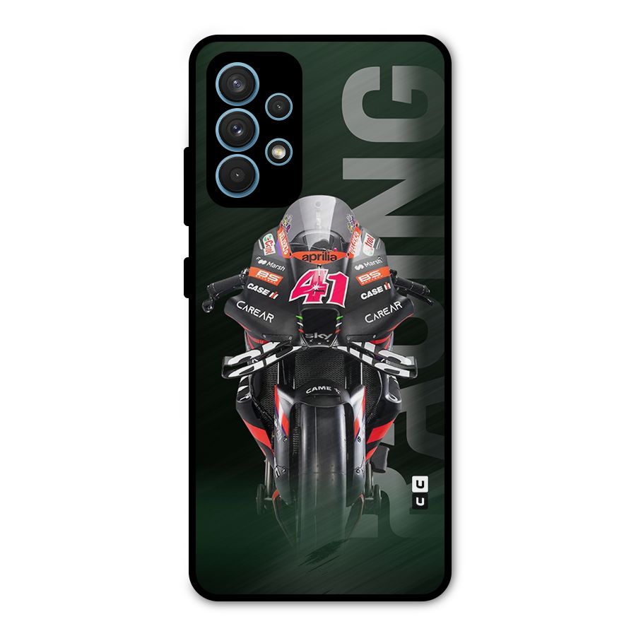 Super Biker Metal Back Case for Galaxy A32