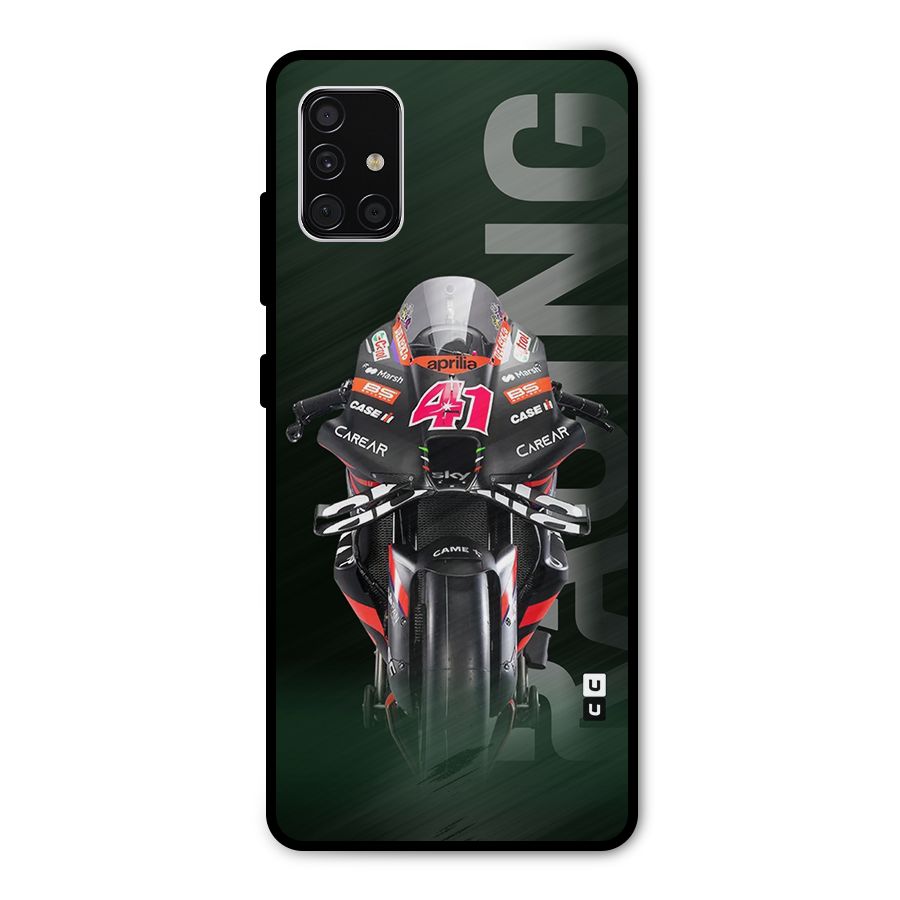 Super Biker Metal Back Case for Galaxy A51
