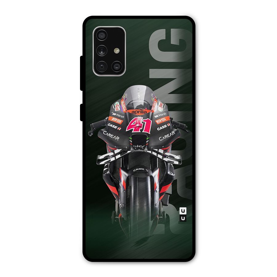 Super Biker Metal Back Case for Galaxy A71