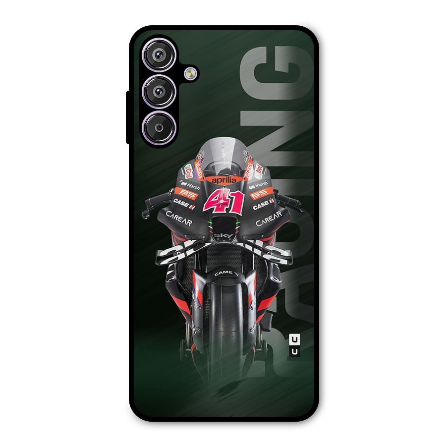 Super Biker Metal Back Case for Galaxy M15