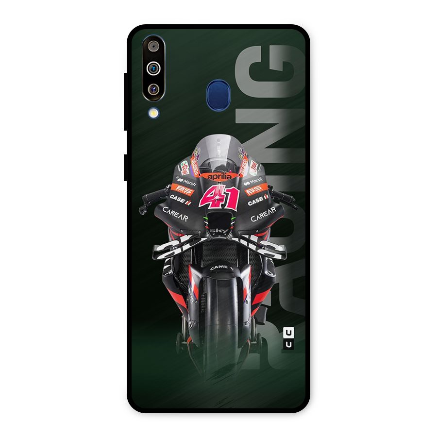 Super Biker Metal Back Case for Galaxy M30