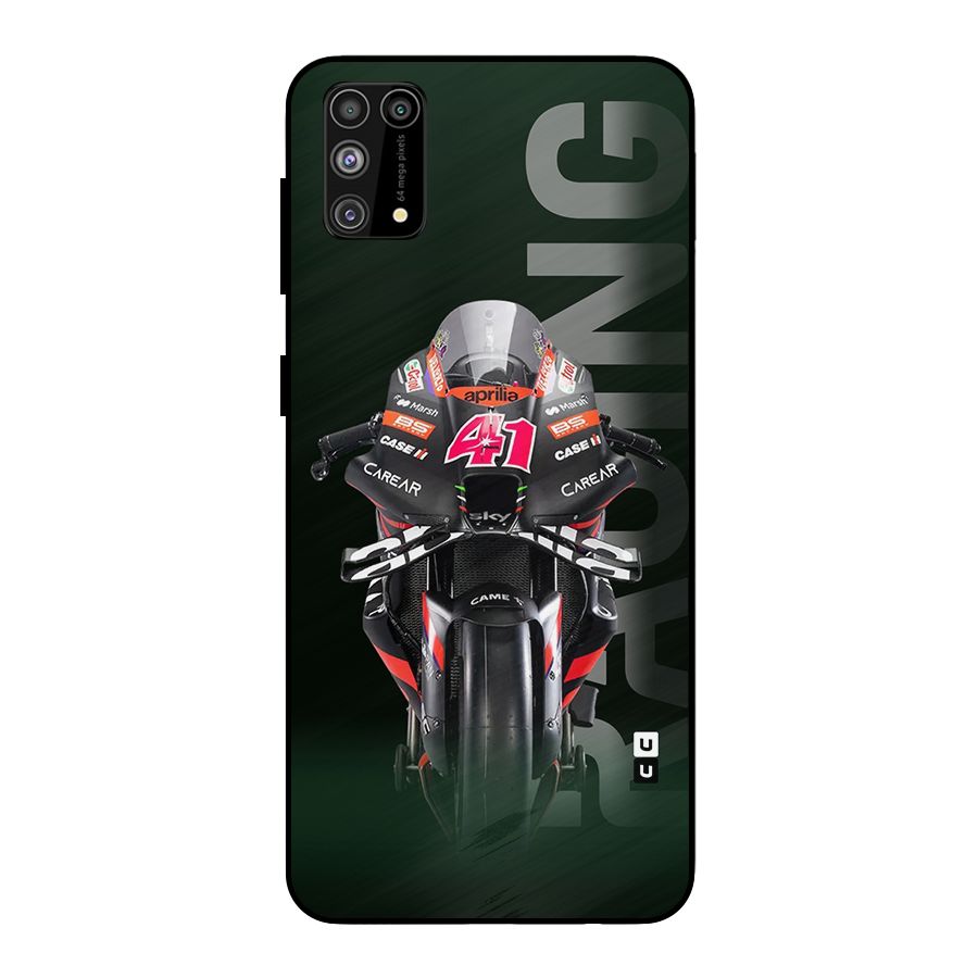 Super Biker Metal Back Case for Galaxy M31