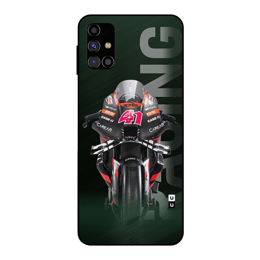 Super Biker Metal Back Case for Galaxy M31s