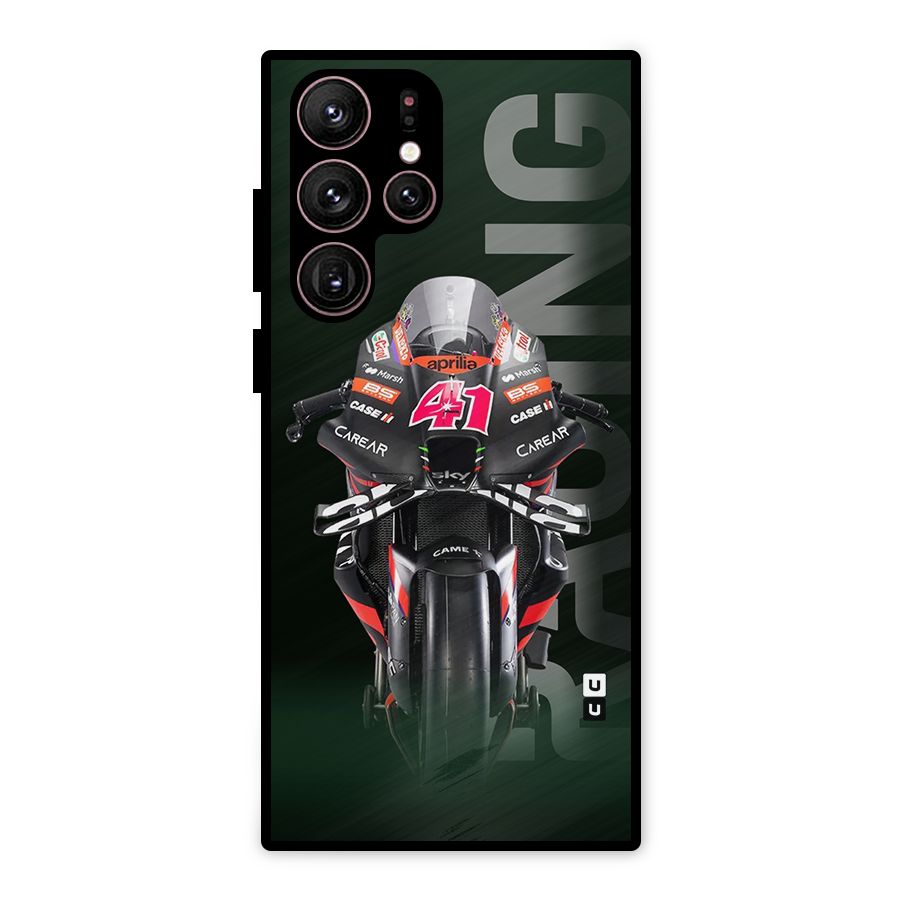 Super Biker Metal Back Case for Galaxy S22 Ultra 5G