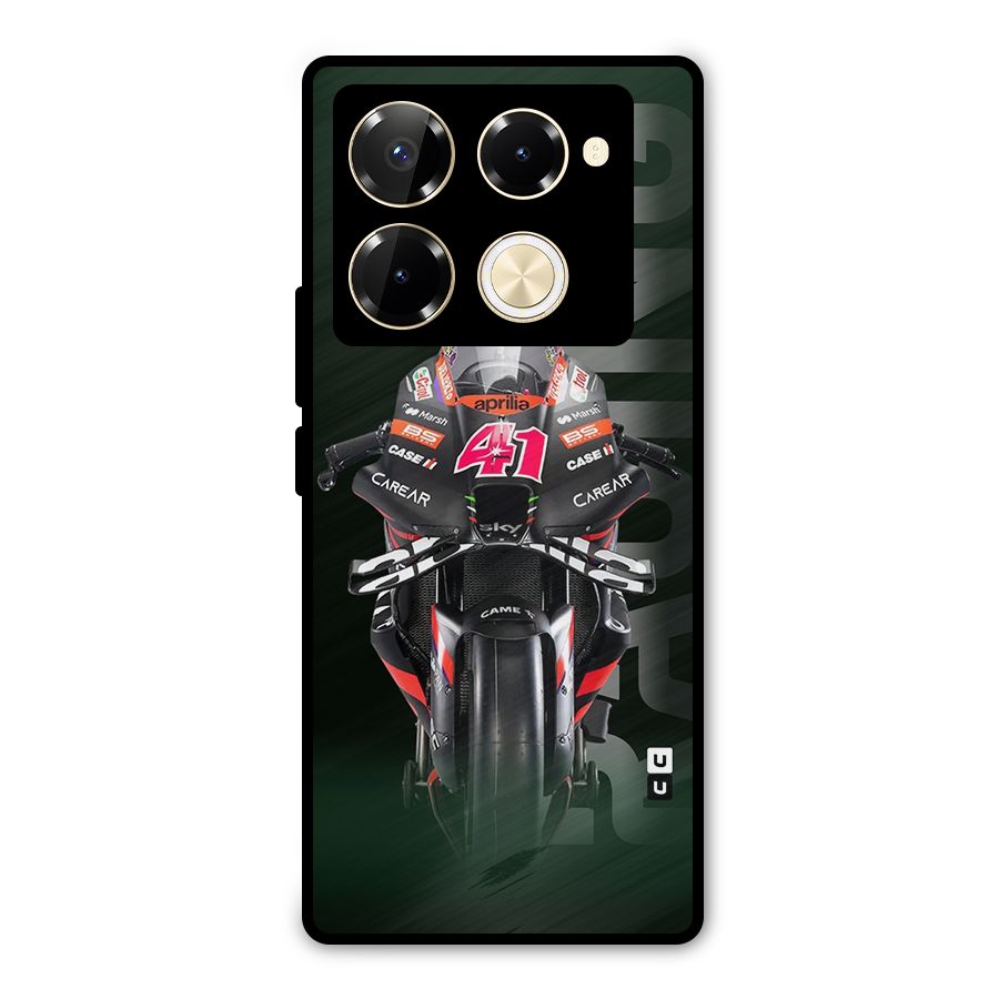 Super Biker Metal Back Case for Infinix Note 40 Pro