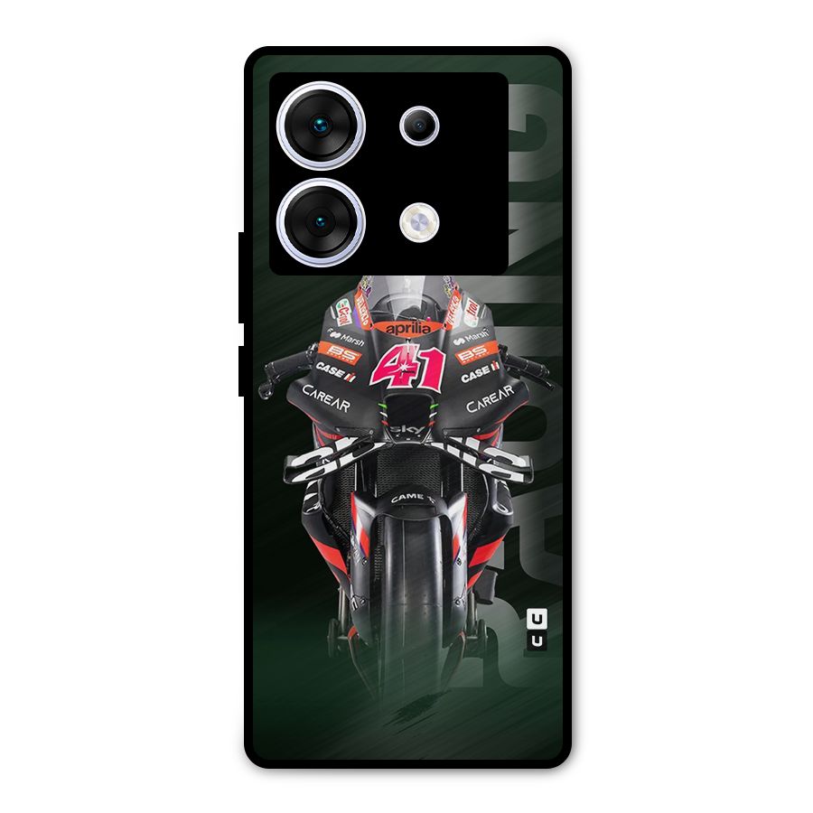 Super Biker Metal Back Case for Infinix Zero 30 5G