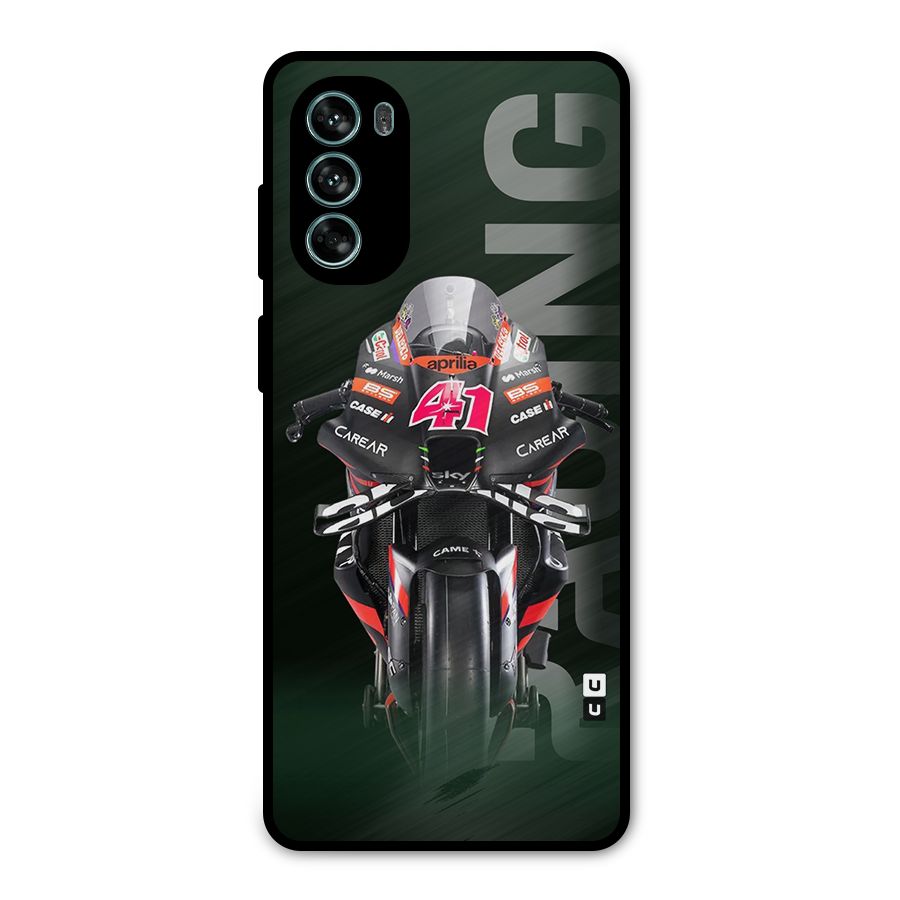 Super Biker Metal Back Case for Moto G62