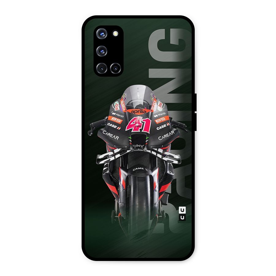 Super Biker Metal Back Case for Oppo A52