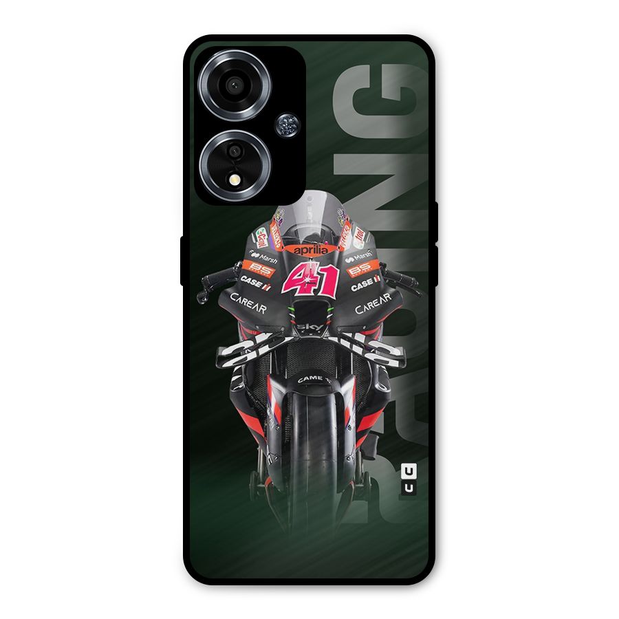 Super Biker Metal Back Case for Oppo A59